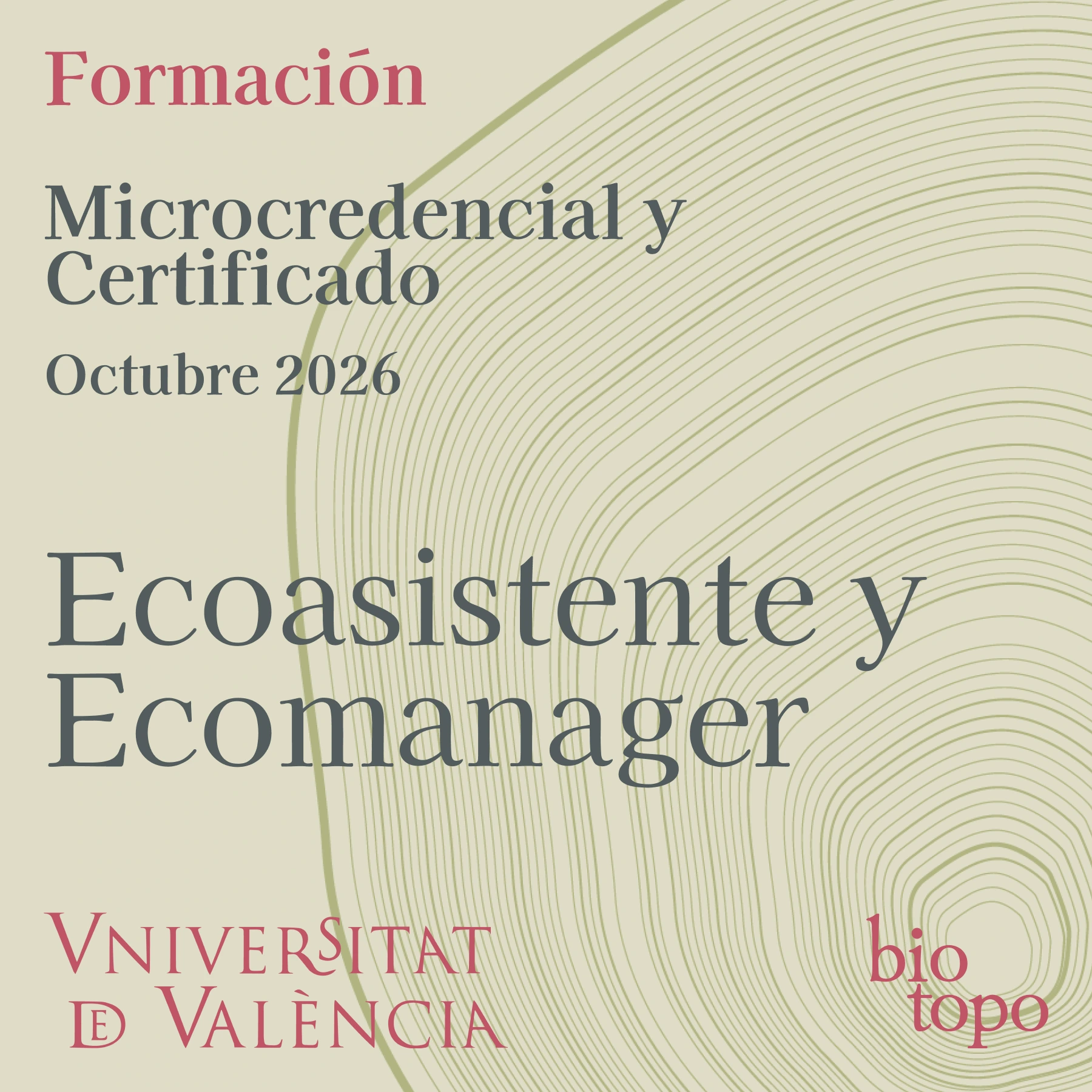 Información sobre formación en sostenibilidad audiuvisual